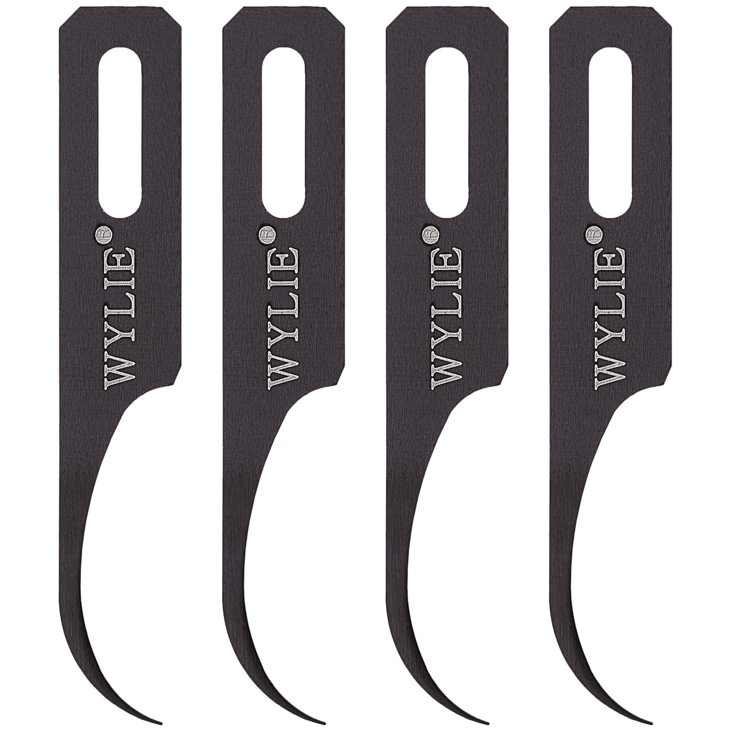 Wylie 4 Piece Set Scalpel blade - Side Glue Removal (WL-365E Model-C)