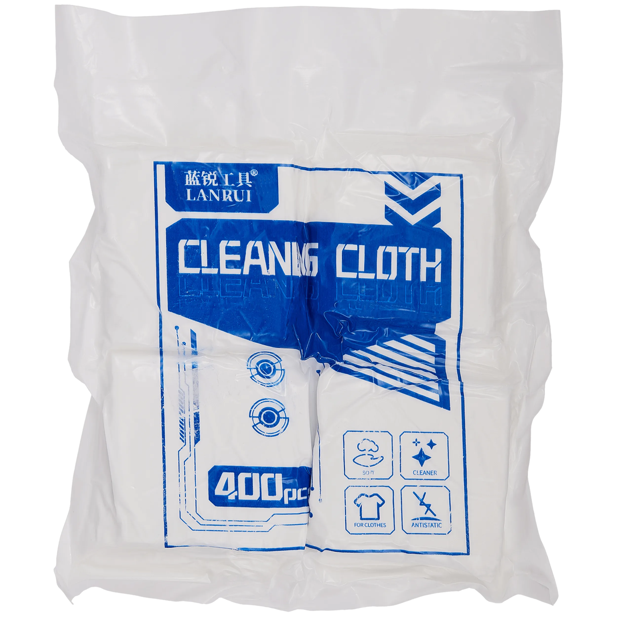 Lanrui Microfiber Cleaning Cloth (400 Pack)