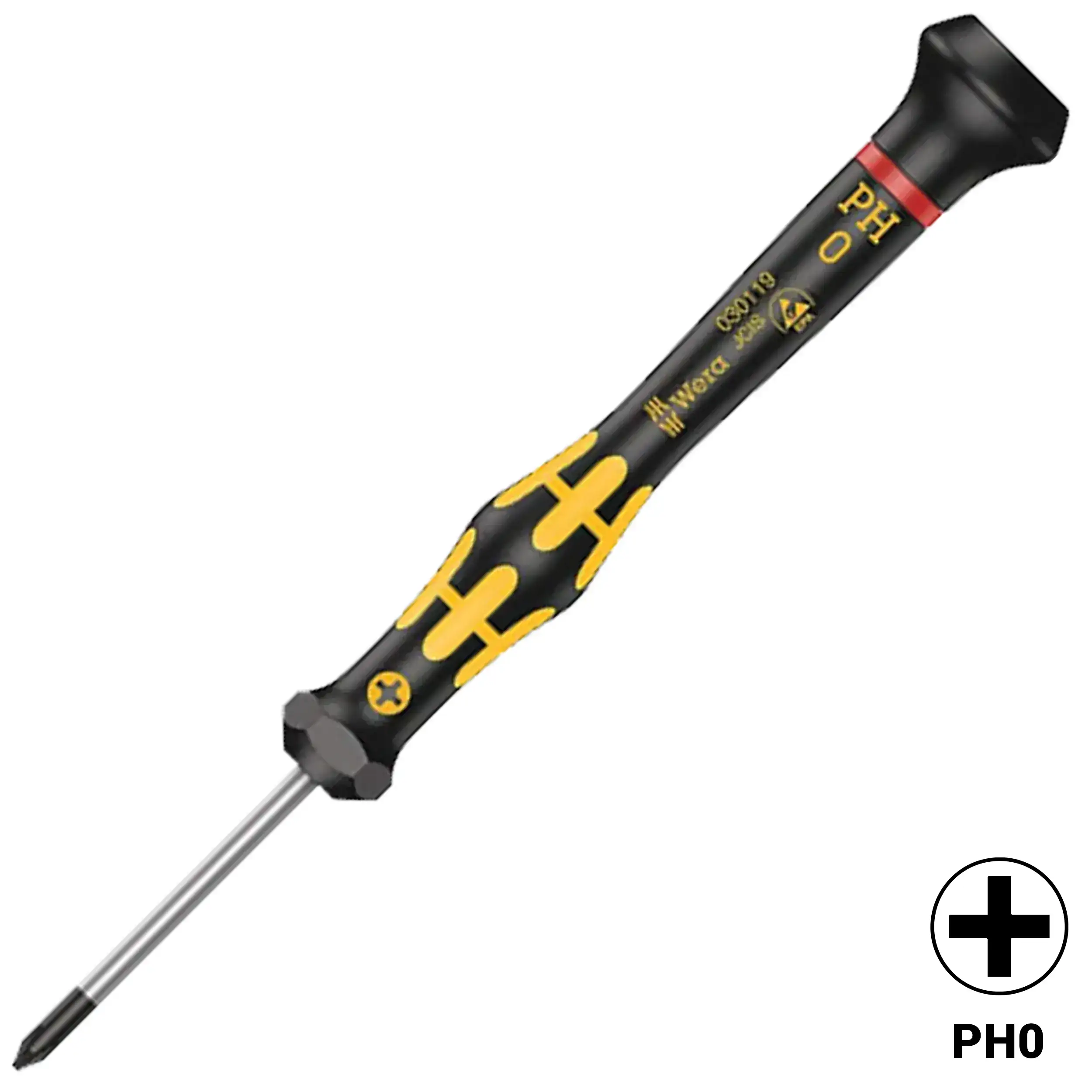 Wera Kraftform Micro ESD Phillips Screwdriver PH 0 X 60 mm (1550)