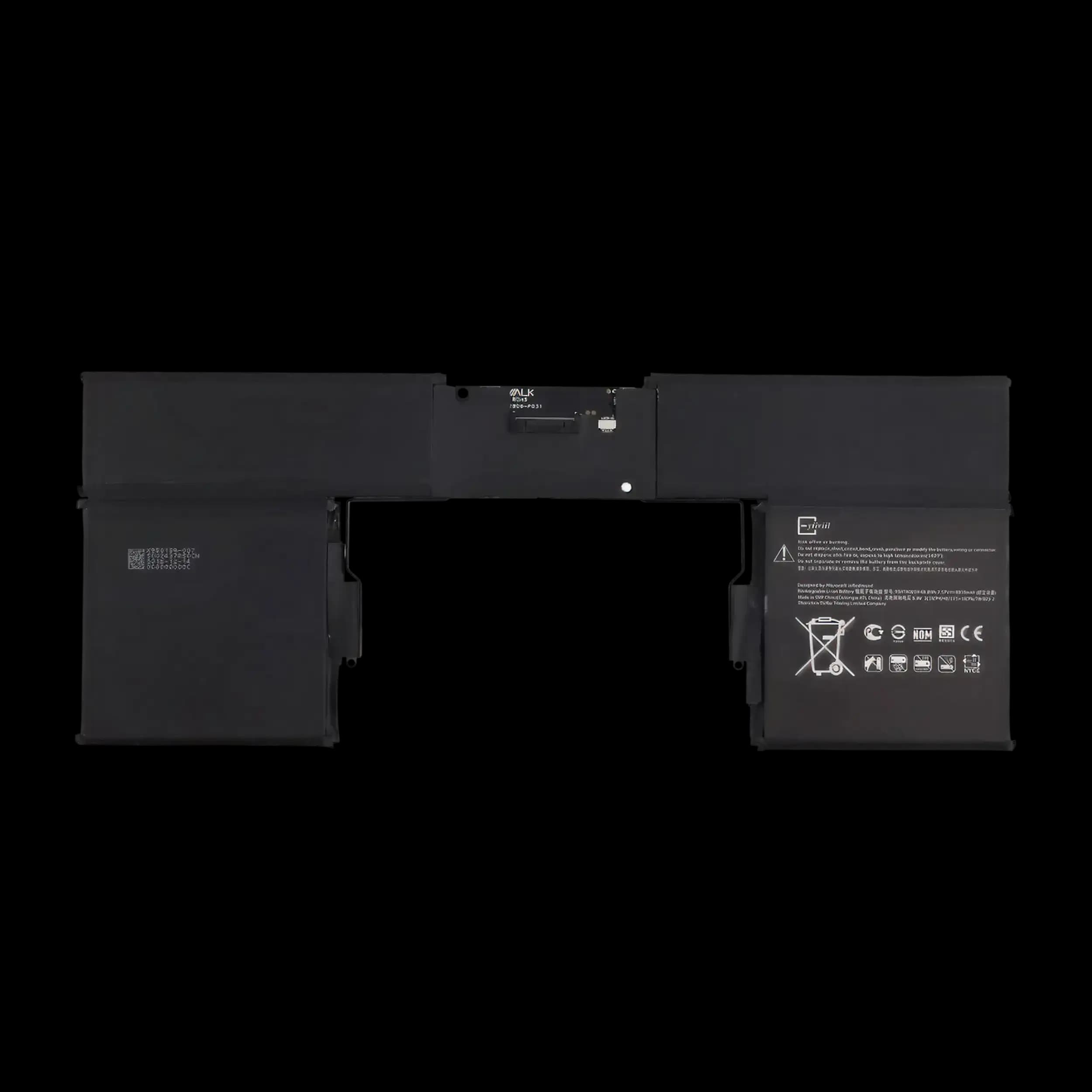 Replacement Keyboard Battery For Microsoft Surface Book 1 13.5" (1785) (Performance Base Edition) (G3HTA001H 93HTA001H)