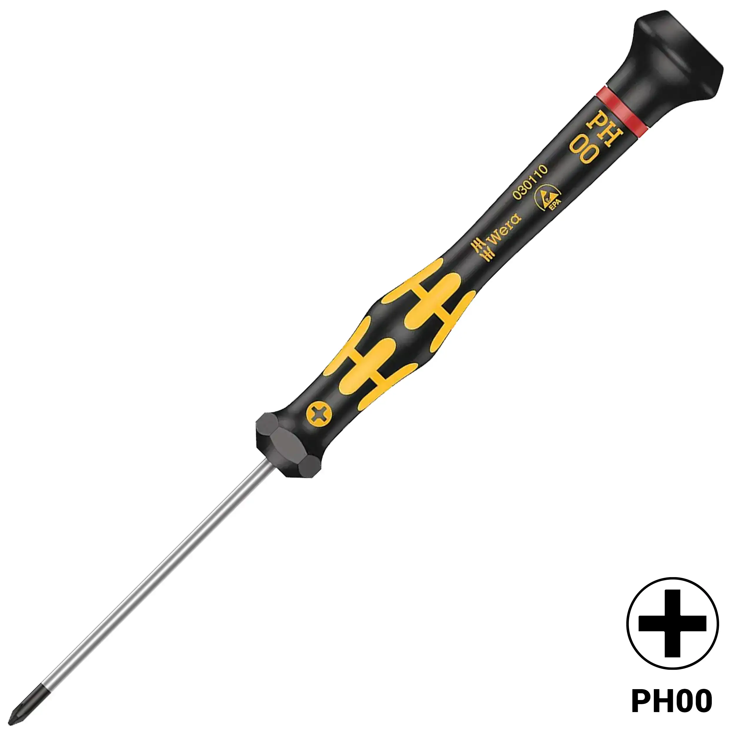 Wera Kraftform Micro ESD Phillips Screwdriver PH 00 X 60 mm (1550)