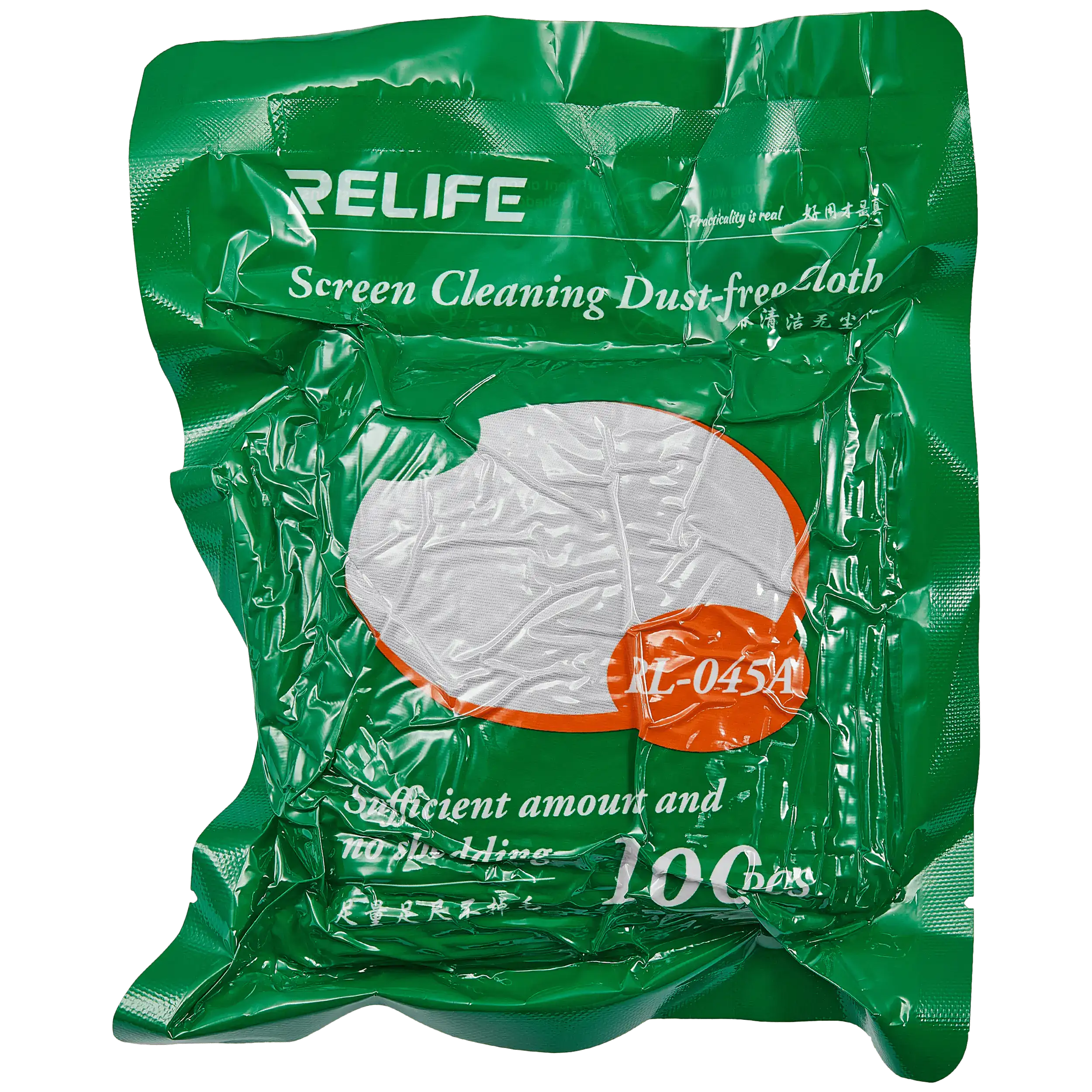 ReLife RL-045A Screen Cleaning Dust-free Cloth (100 Pack)
