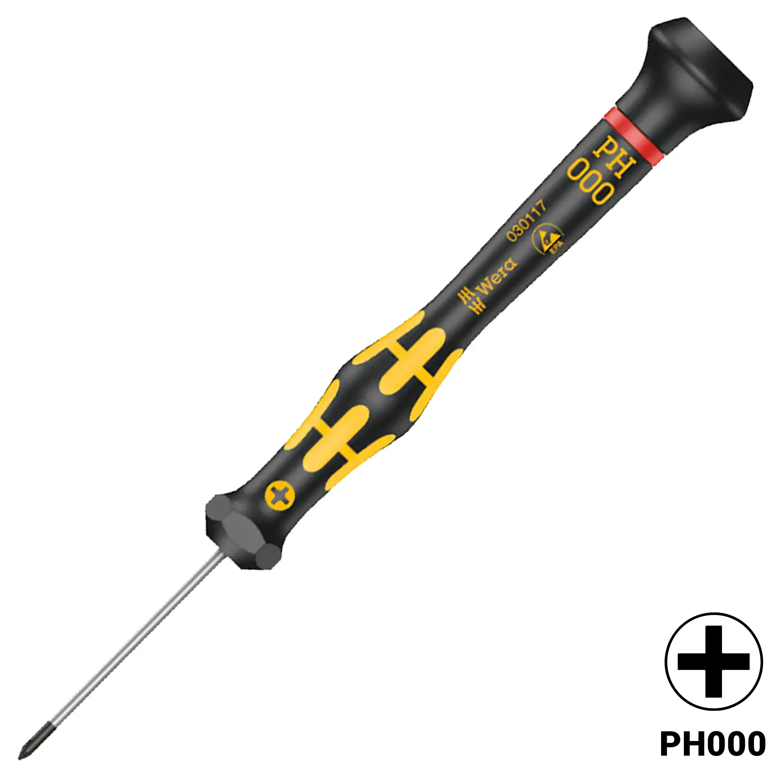 Wera Kraftform Micro ESD Phillips Screwdriver PH 000 X 40 mm (1550)