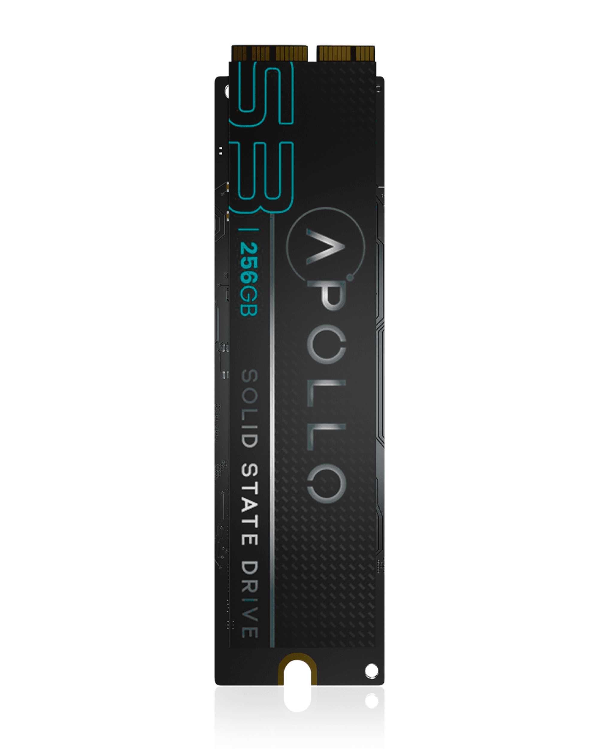 Apollo S3 256GB Mac SSD (NVMe PCIe Gen3x4) For MacBook Air 11 & 13" A1465 A1466 (Mid 2013-2017) / Pro Retina A1398 1502 (Late 2013-Mid 2015) / iMac A1418 A1419 (Late 2013-Mid 2017) / Mac Mini A1347 (2