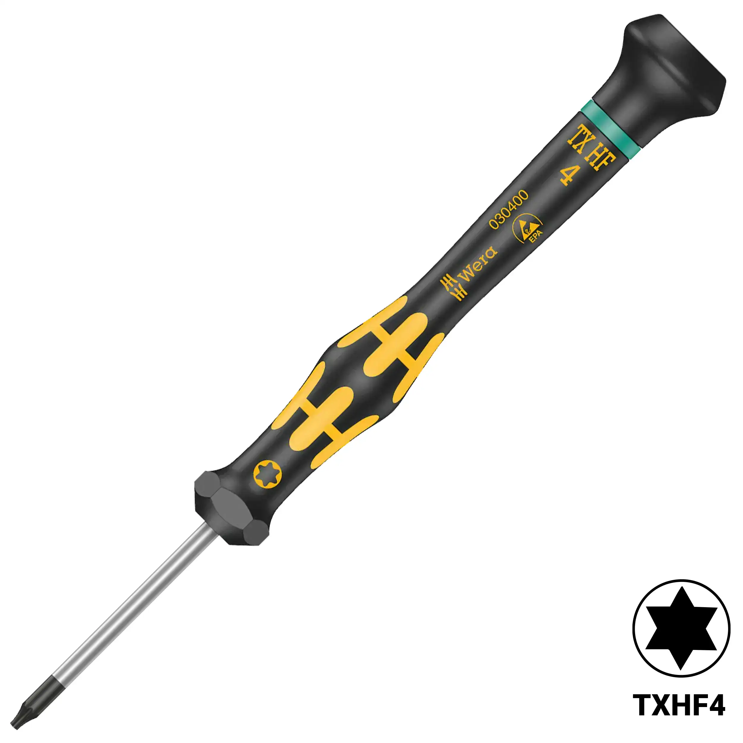 Wera Kraftform Micro ESD Torx Screwdriver With Screw Hold Function 4 X 40 mm (1567)