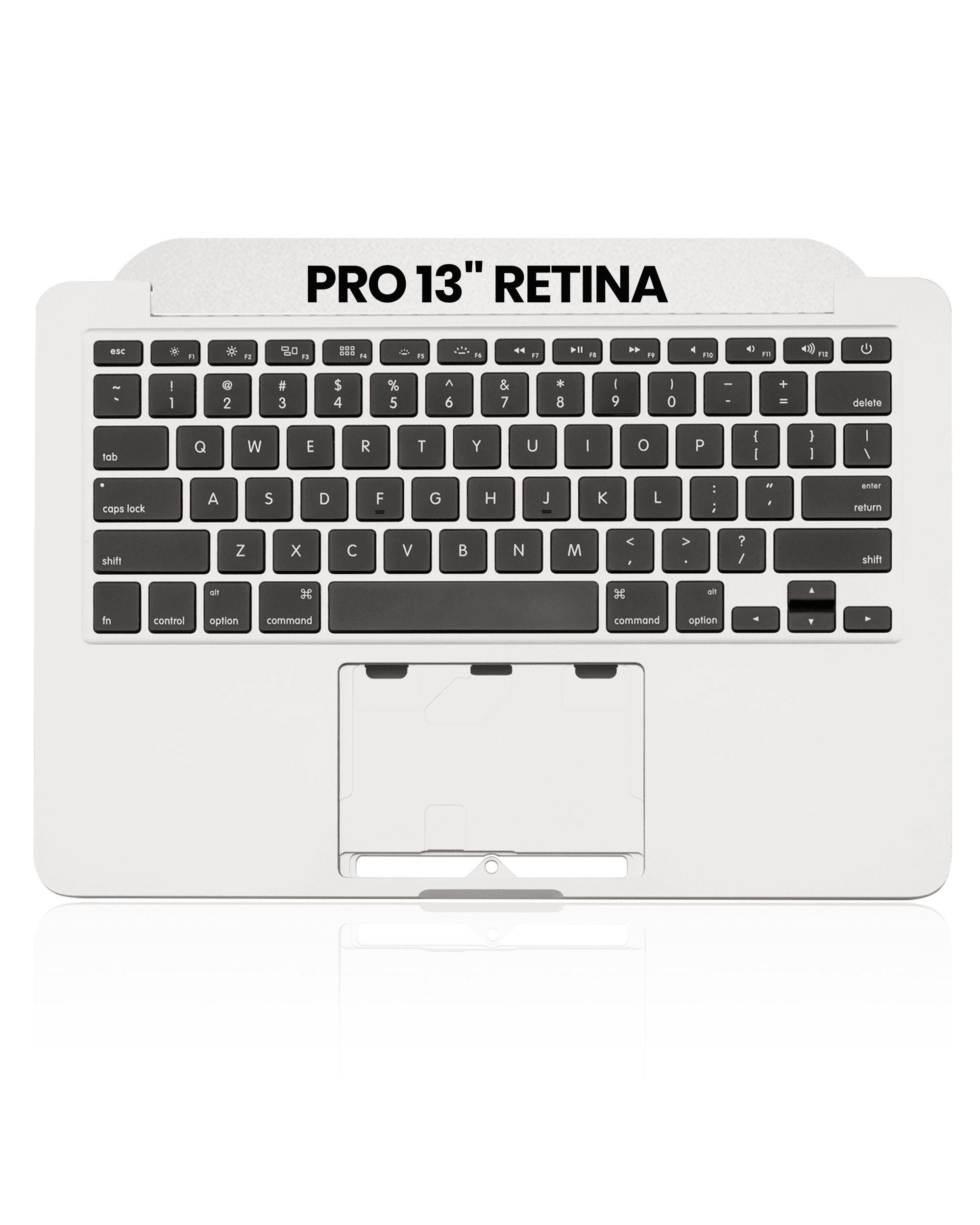 Top Case with Keyboard (ANSI US) For MacBook Pro 13" A1502 (2013-2014) (Used OEM Pull: Grade A)
