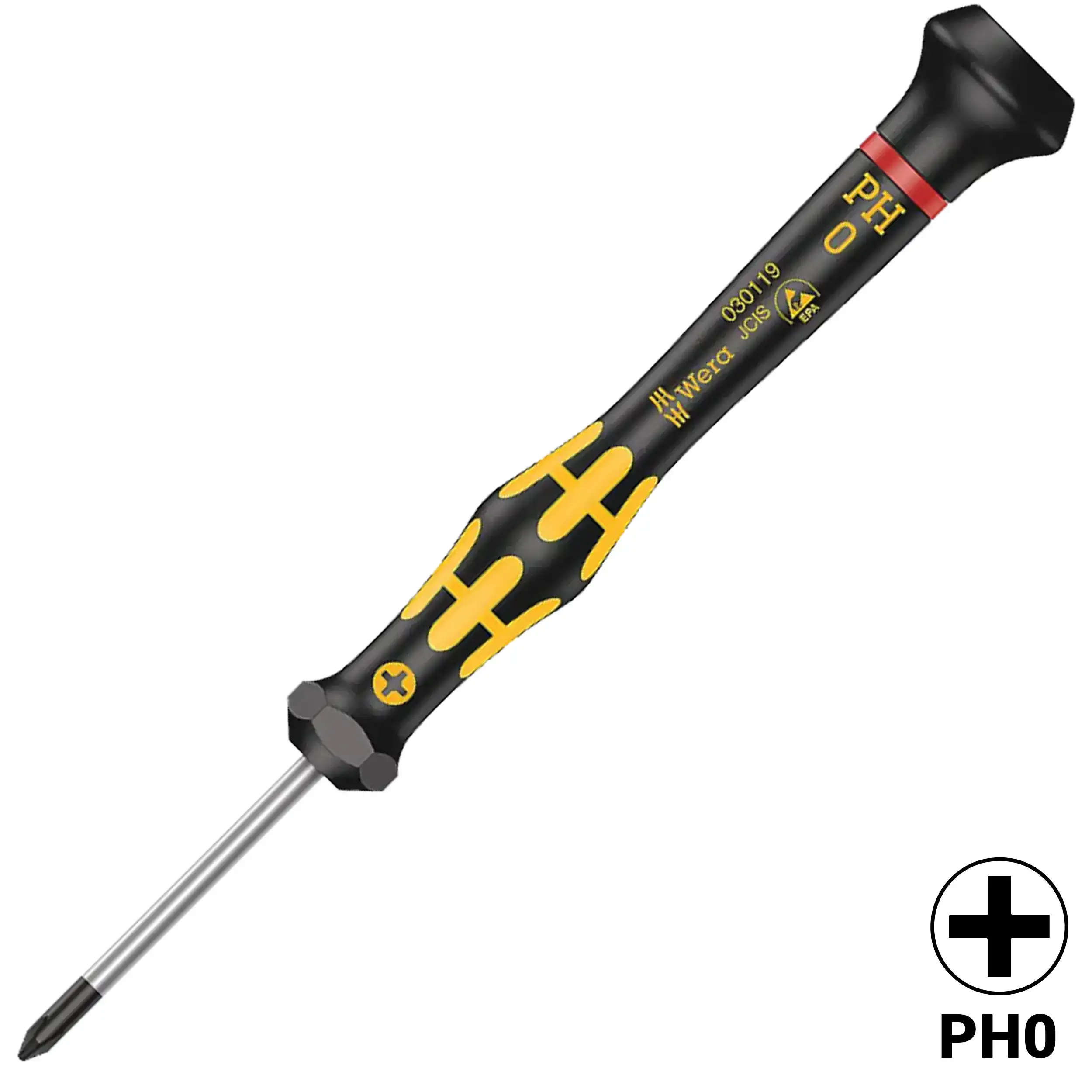 Wera Kraftform Micro ESD Phillips Screwdriver PH 0 X 40 mm (1550)