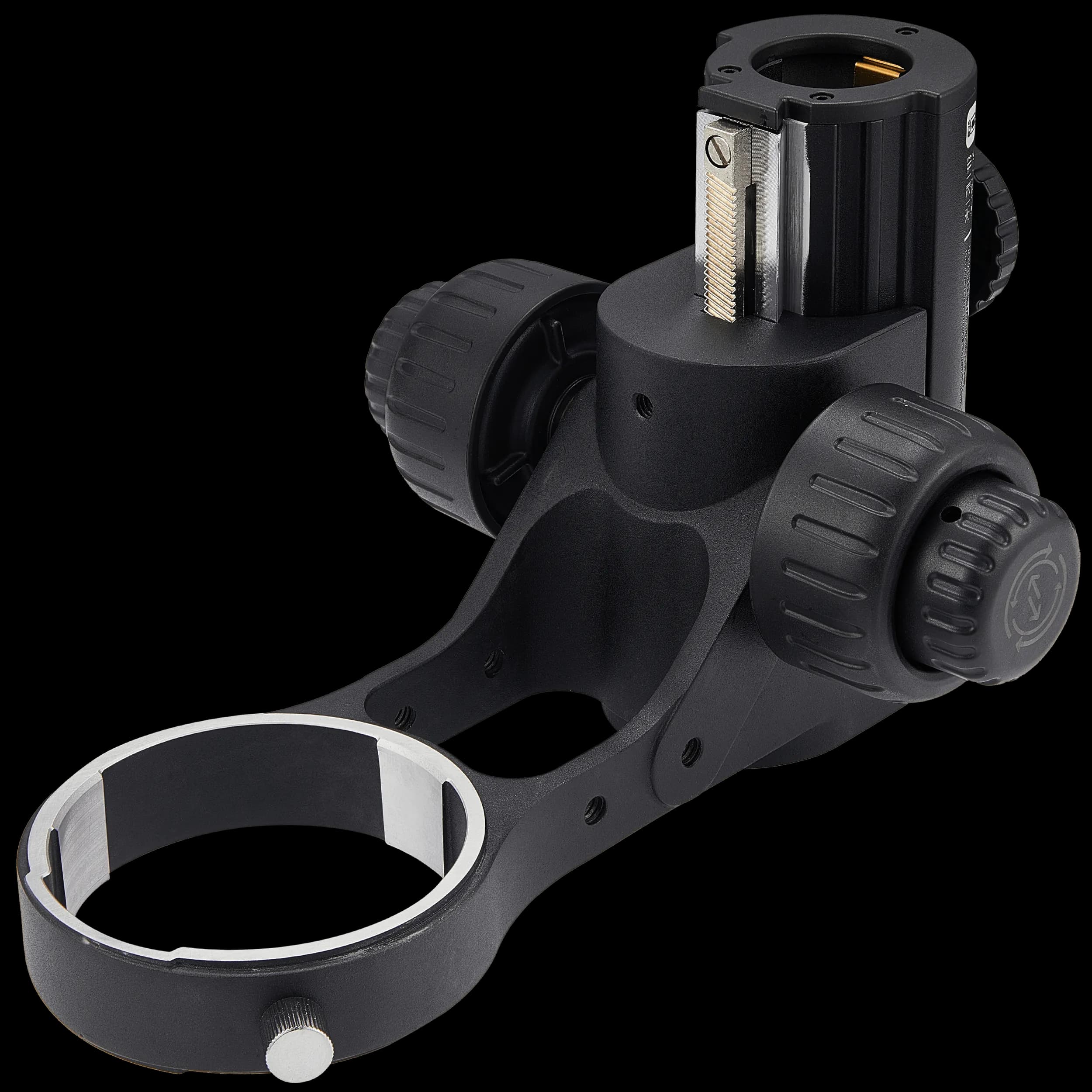 YCS Microscope Lifting Stand 76mm Holder Bracket 32mm Column