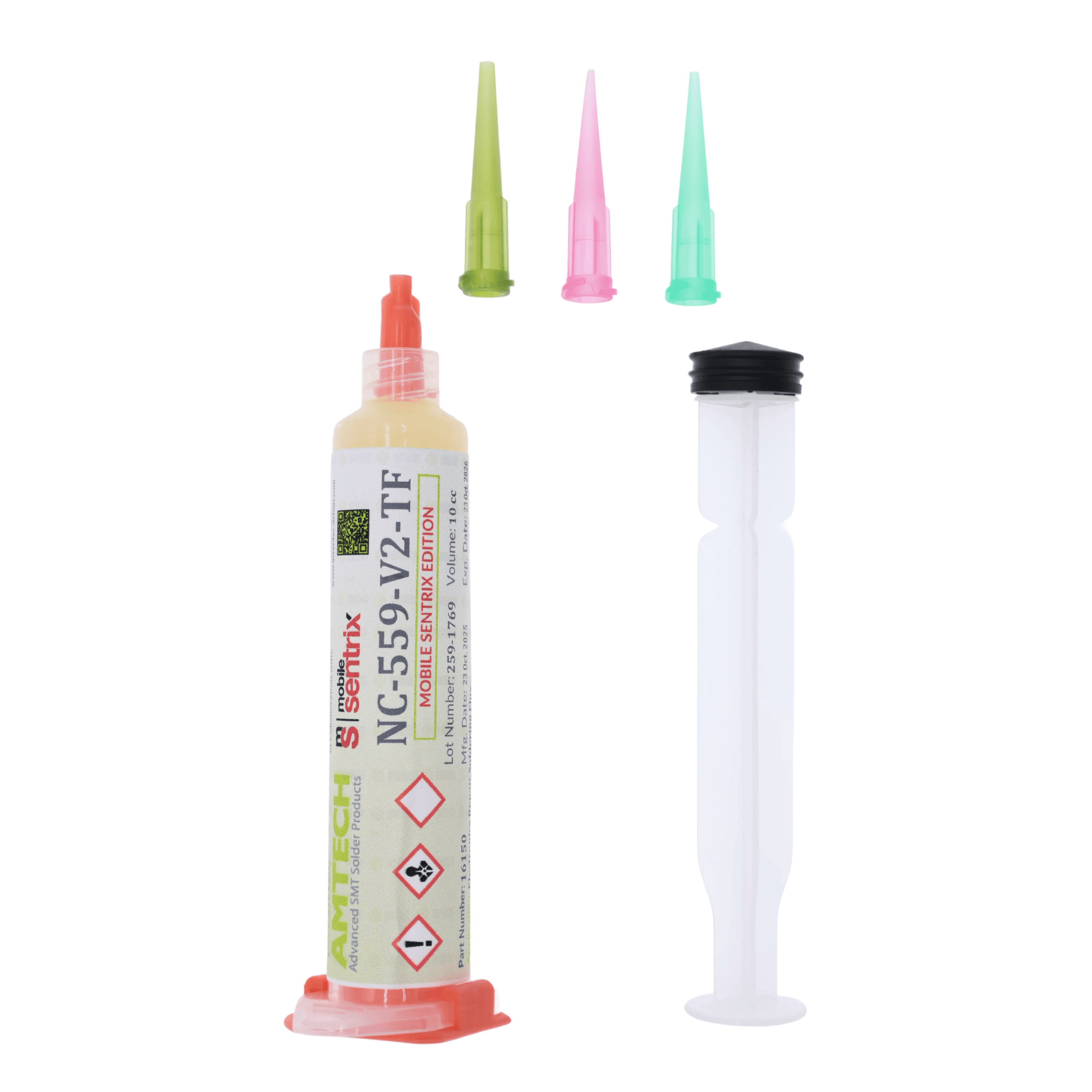 Tacky Flux Paste 10cc Syringe No clean (NC-559-V2 / 16150) (Amtech)