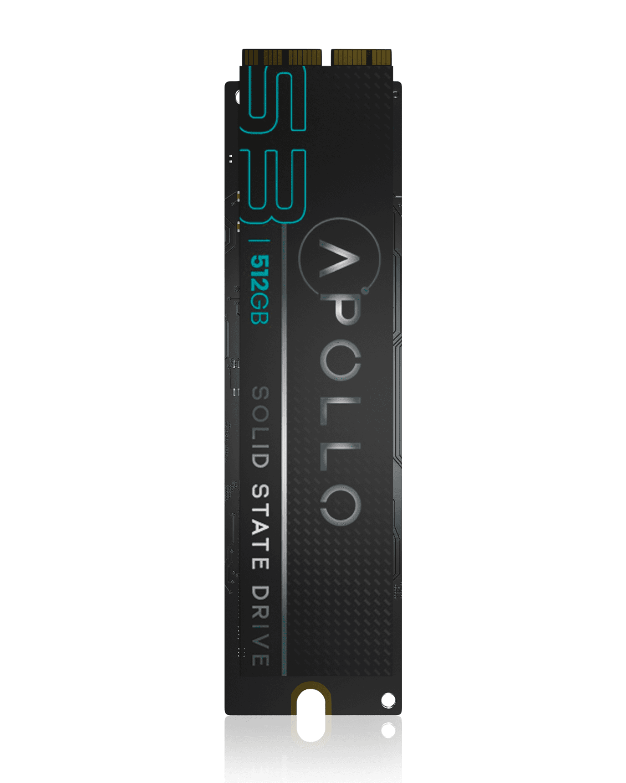 Apollo S3 512GB Mac SSD (NVMe PCIe Gen3x4) For MacBook Air 11 & 13" A1465 A1466 (Mid 2013-2017) / Pro Retina A1398 1502 (Late 2013-Mid 2015) / iMac A1418 A1419 (Late 2013-Mid 2017) / Mac Mini A1347 (2