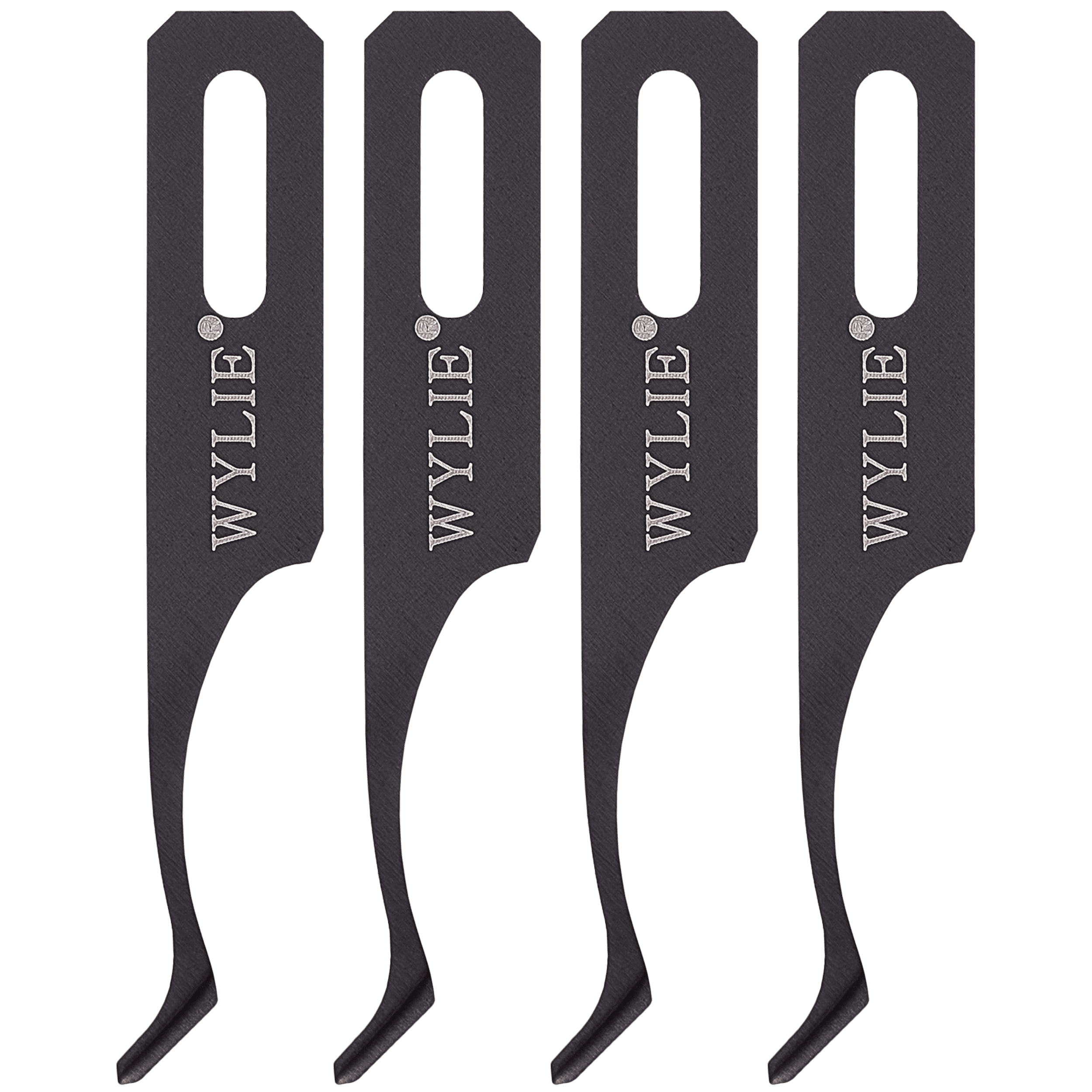 Wylie 4 Piece Set Scalpel blade - Underfill Black Glue ( WL-365E Model-D)