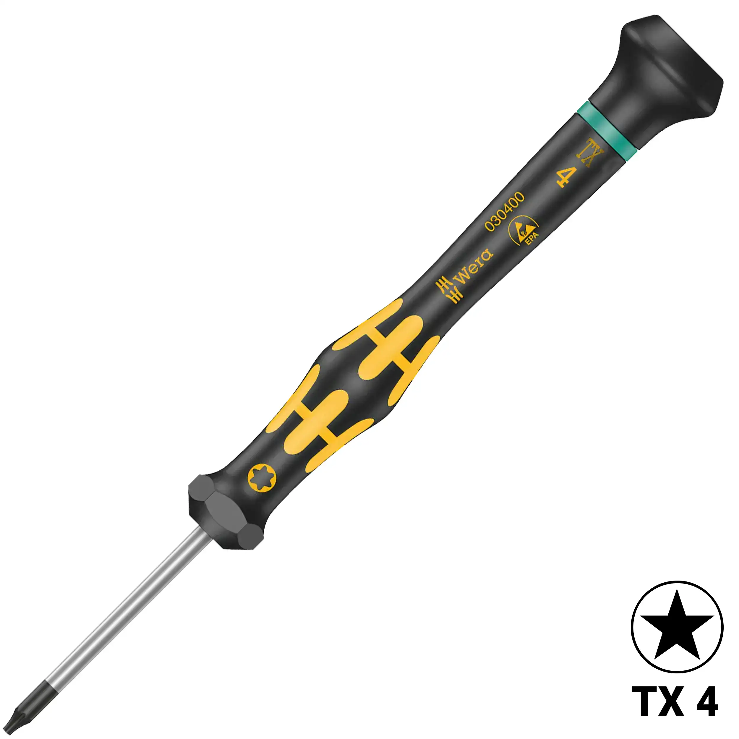 Wera Kraftform Micro ESD Torx Screwdriver TX 4 X 40 mm (1567)
