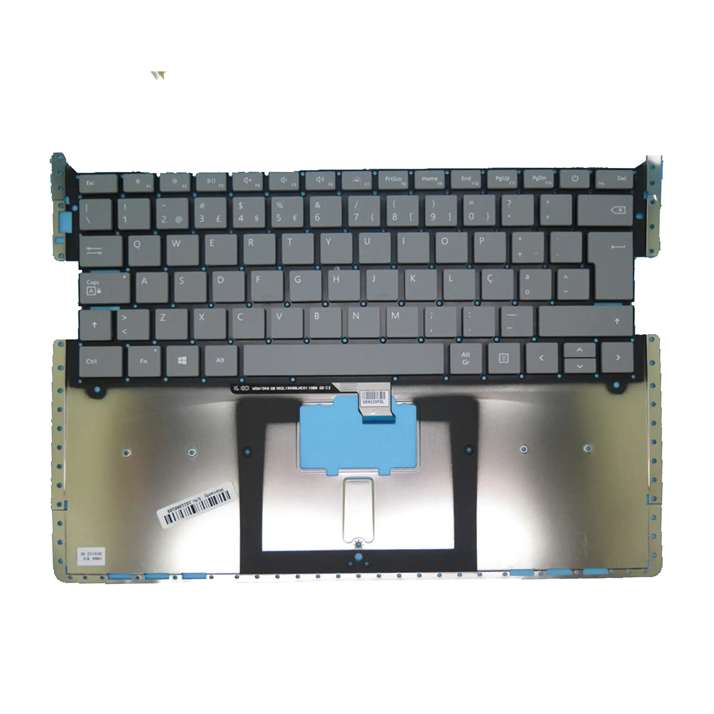 Keyboard Only For Microsoft Surface Laptop 1 / Laptop 2 13.5" (1769) (Gray)