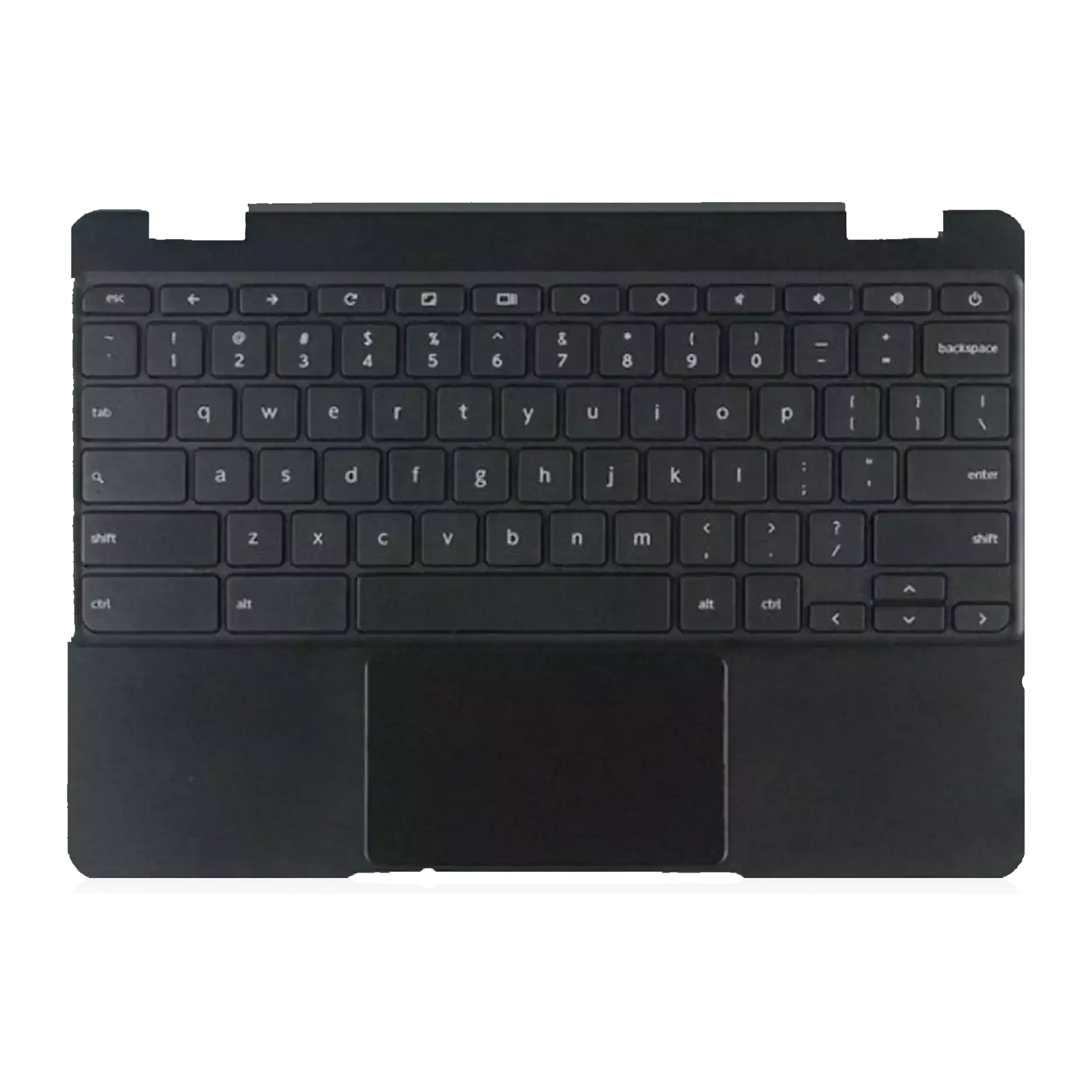 Palmrest with Keyboard For Lenovo Chromebook 11 100e (2nd Gen) AST (OEM Pull)