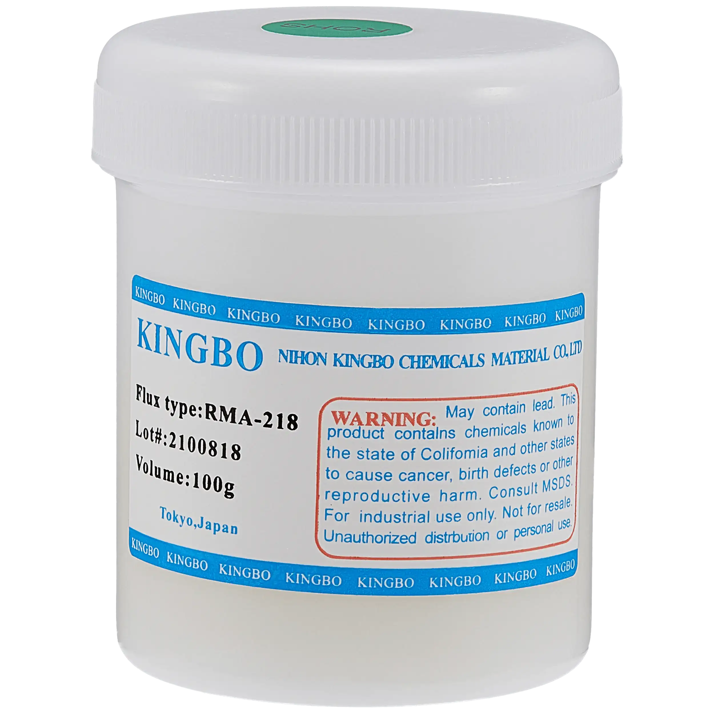 Kingbo Soldering Flux Paste White Bottle (RMA-218)