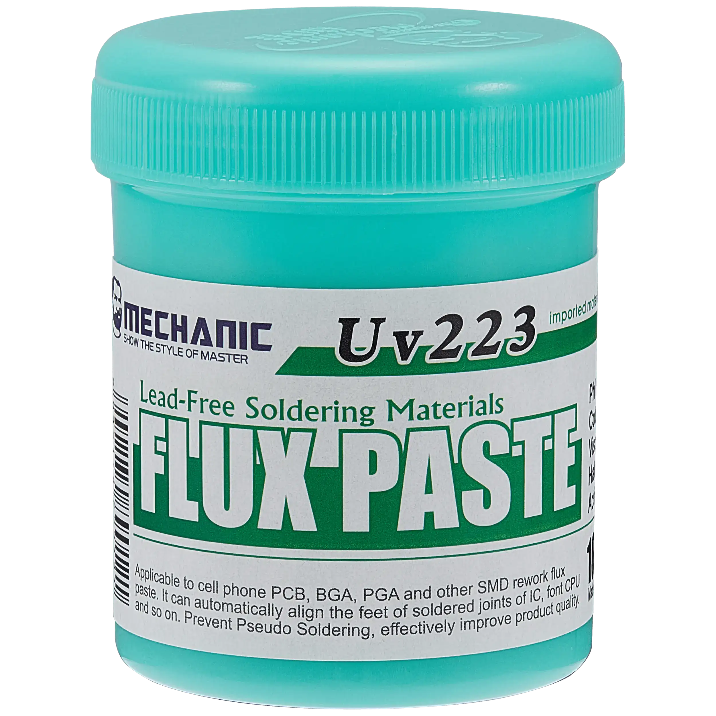 Mechanic 223 Flux Paste (100g / Green Bottle)