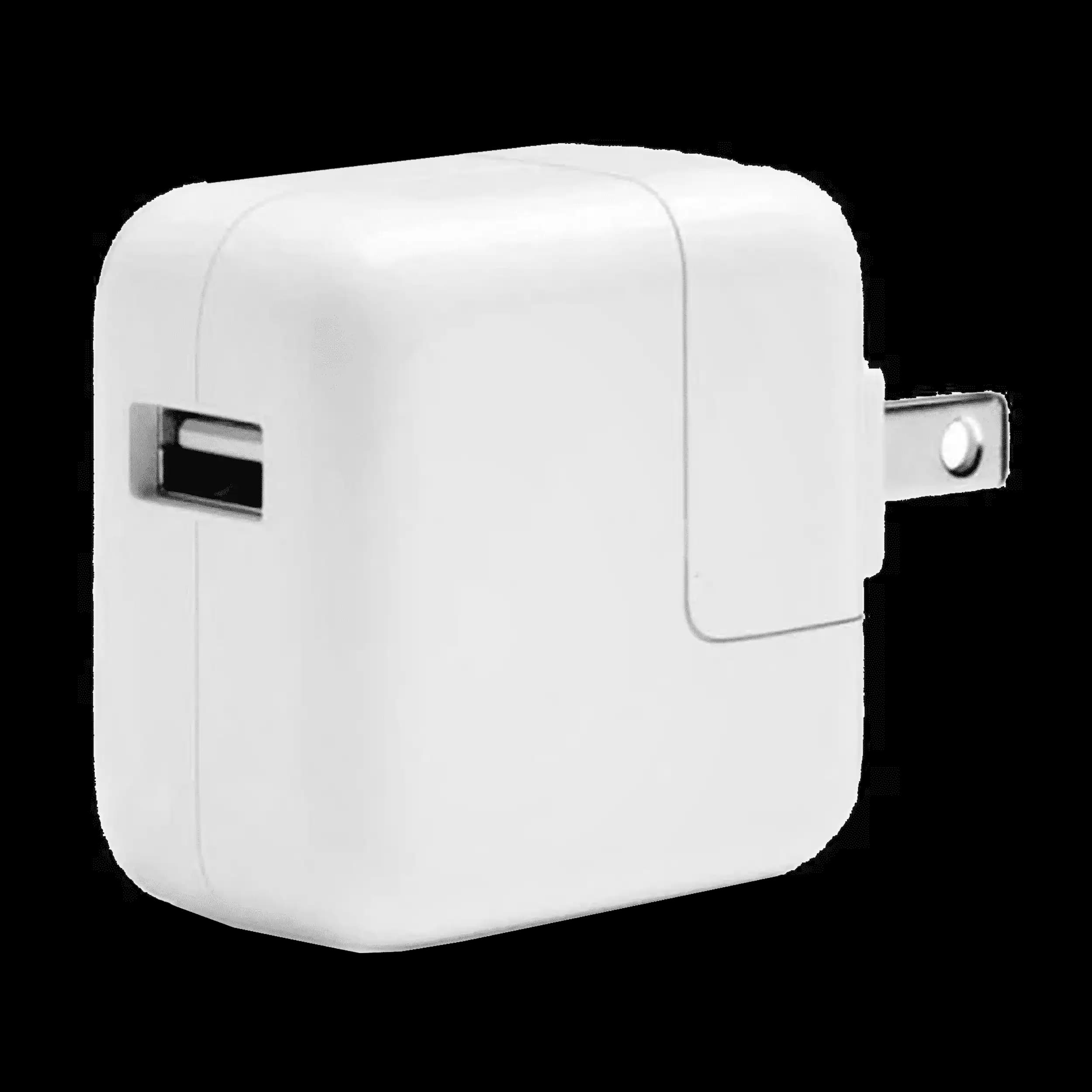 Apple 12W USB-A Wall Adapter For iPhone / iPad / Watch / iPod (OEM Grade A, Bulk Packaging)
